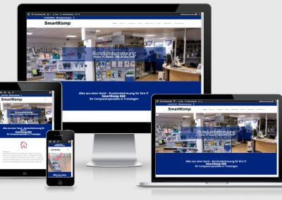 Webseite für die SmartKomp GbR