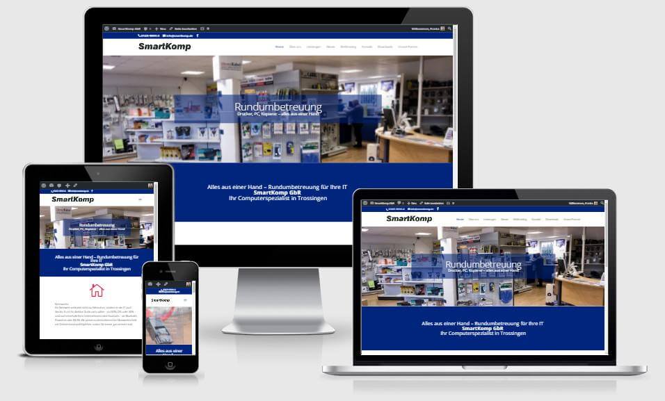 Webseite Smartkomp - erstellt von Franka Ettwein